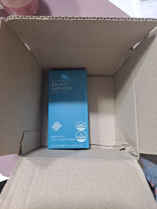 클린24시간 슬림앤유산균 1박스 (3.5g X 15포) — 5점을 준 리뷰어가 2022년 10월 올린 사용 사진