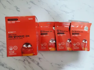 [푸름웰니스] 라바 멀티비타민 구미 36g — 5점을 준 리뷰어가 2022년 1월 올린 사용 사진