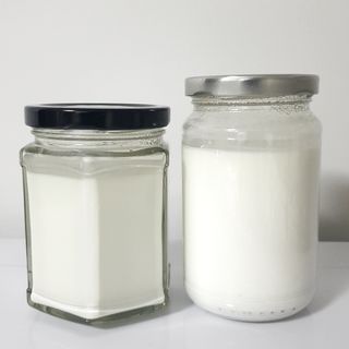 하나마이 [BEST 판매율 1위] 카스피해 유산균 종균_발효기가 필요없이 간편하게 만들어 먹는 요거트 생유산균 — 4점을 준 리뷰어가 2023년 3월 올린 사용 사진