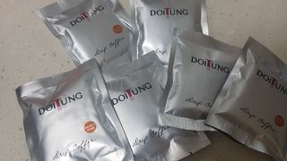 도이퉁 드립백 커피 60g 다크로스트 미디움로스트 — 5점을 준 리뷰어가 2021년 3월 올린 사용 사진