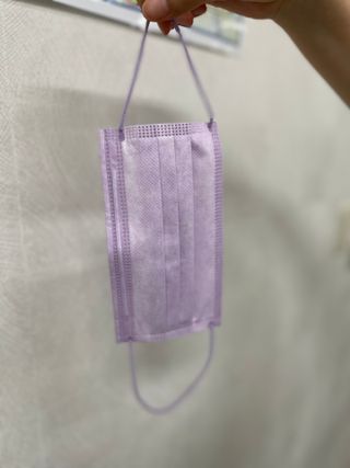 에어에이드 컬러 덴탈 마스크 — 5점을 준 리뷰어가 2021년 8월 올린 사용 사진