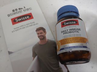 Swisse 스위스 데일리 이뮨 프로바이오틱스 10억, 30정 — 4점을 준 리뷰어가 2021년 1월 올린 사용 사진