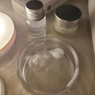 [유니자르] COSDIY  샘플 키트 + 엘라스틴 저분자 콜라겐 파우더 — 5점을 준 리뷰어가 2021년 10월 올린 사용 사진