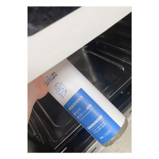 위케어 천연 주방세세, 에어프라이어세제, 다목적세정제, 발포텀블러세정제 — 4점을 준 리뷰어가 2021년 2월 올린 사용 사진