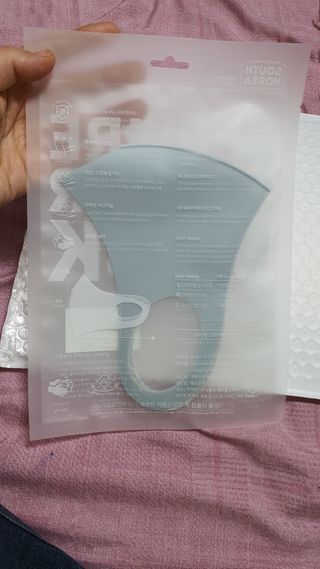 [에이블밤부] 리퓨어 쿠퍼 마스크 10color — 5점을 준 리뷰어가 2021년 2월 올린 사용 사진