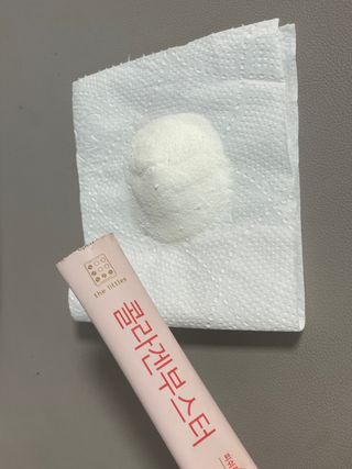 더리틀스 콜라겐부스터 — 5점을 준 리뷰어가 2022년 12월 올린 사용 사진