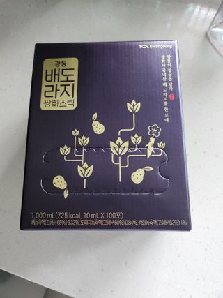 광동생활건강 나우 [광동] 배도라지 쌍화스틱 10mL x 100포 — 5점을 준 리뷰어가 2023년 11월 올린 사용 사진