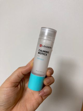 리더스코스메틱 리더스 카밍 페이스 쿨러 + 카밍 바이오틱스 앰플 — 5점을 준 리뷰어가 2021년 9월 올린 사용 사진