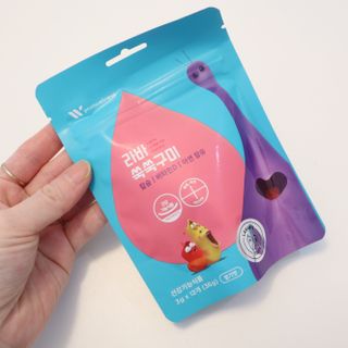 푸름웰니스 라바 쑥쑥구미 36g — 4.5점을 준 리뷰어가 2022년 2월 올린 사용 사진