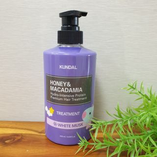 쿤달 [KUNDAL 공식] 프리미엄 헤어 케어 스페셜 세트 샴푸 500ml &amp; 트리트먼트 500ml — 5점을 준 리뷰어가 2021년 3월 올린 사용 사진