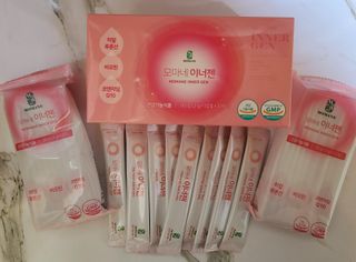 [모마네] 이너뷰티 히알루론산 비오틴 코큐텐 저분자피쉬콜라겐 - 3 g 30포 ★석류맛 — 5점을 준 리뷰어가 2021년 12월 올린 사용 사진