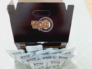 참유원 특허제조 활력 여주진액 여주즙 50포 — 5점을 준 리뷰어가 2022년 3월 올린 사용 사진