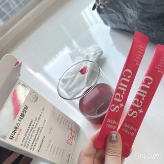 [큐라에스] 최신 다이어트 원료! 6중 기능성 더블컷팅 126g(2주일 분) — 4점을 준 리뷰어가 2023년 12월 올린 사용 사진