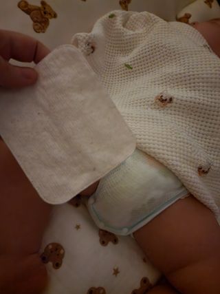 디어엘로디 유기농 무표백 건티슈 60매 — 5점을 준 리뷰어가 2022년 9월 올린 사용 사진