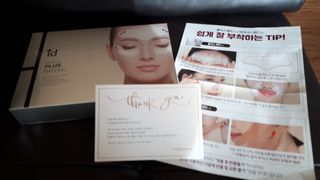 아이디플라코스메틱 아이디 페이스핏 플러스 패치 v2 — 4점을 준 리뷰어가 2021년 1월 올린 사용 사진