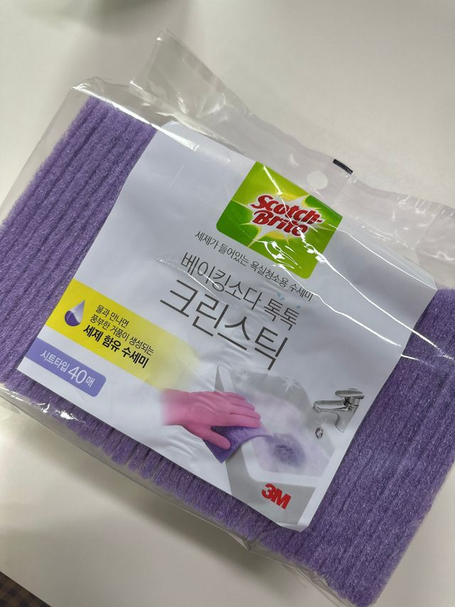 스카치브라이트 베이킹소다 톡톡 크린스틱 - 코스트코 팩 리뷰 사진