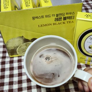 몽베스트 위드더 블랜딩 하우스 _레몬 블랙티 — 5점을 준 리뷰어가 2022년 12월 올린 사용 사진