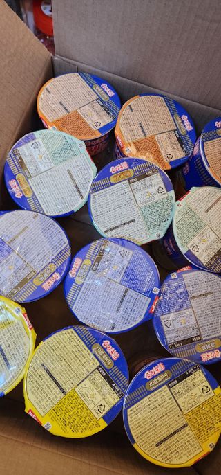 NISSIN 닛신 컵누들  4종 - 씨푸드오리지날, 씨푸드 스파이시, 씨푸드 커리, 씨푸드 XO소스 — 5점을 준 리뷰어가 2022년 11월 올린 사용 사진