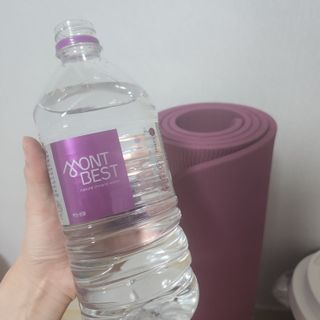 몽베스트 MONTBEST 1L 12입 — 5점을 준 리뷰어가 2022년 4월 올린 사용 사진