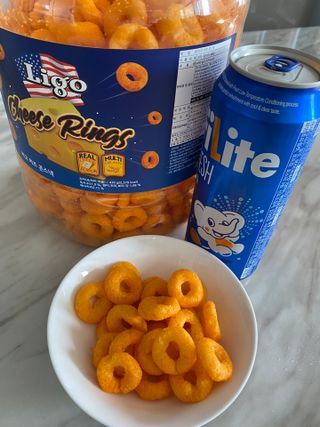 리고 치즈링 430g — 5점을 준 리뷰어가 2022년 9월 올린 사용 사진