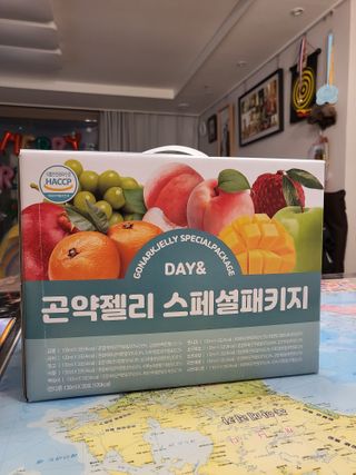 참앤들황토농원 10가지 맛, 입맛대로 스페셜하게~ 가볍게 한 포 땡! 곤약젤리 스페셜 패키지 130ml x 30포 — 5점을 준 리뷰어가 2023년 1월 올린 사용 사진
