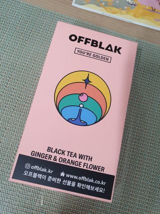 [오프블랙] 아침을 상큼하게 시작하는 에너지티! 유아골든 블렌딩홍차 12T — 5점을 준 리뷰어가 2021년 12월 올린 사용 사진