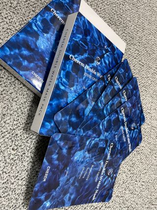 체르엠 그린 케비어 더블워터 마스크팩 5매입  2팩 — 5점을 준 리뷰어가 2021년 12월 올린 사용 사진