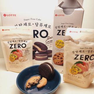 ZERO (초콜릿 칩 쿠키, 카카오 케이크, 후르츠 젤리, 아이스 콜라, 아이스 초코바) — 5점을 준 리뷰어가 2022년 6월 올린 사용 사진