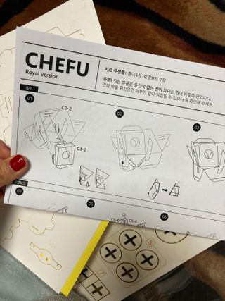 움직이는 종이로봇 - 로빗 로얄버전 움직이는 종이 로봇 - 로빗 — 5점을 준 리뷰어가 2020년 12월 올린 사용 사진