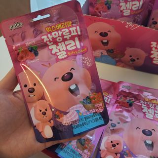 [팔도] 잔망루피젤리 믹스베리맛 42g 8개 — 5점을 준 리뷰어가 2022년 2월 올린 사용 사진