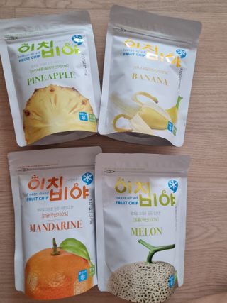 동결건조 과일칩 이치비야 4종 set — 5점을 준 리뷰어가 2021년 9월 올린 사용 사진