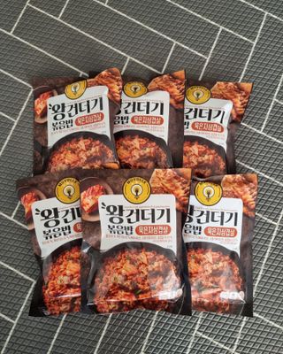 한성기업 무볼레 왕건더기 볶음밥 묵은지삼겹살 — 5점을 준 리뷰어가 2021년 11월 올린 사용 사진