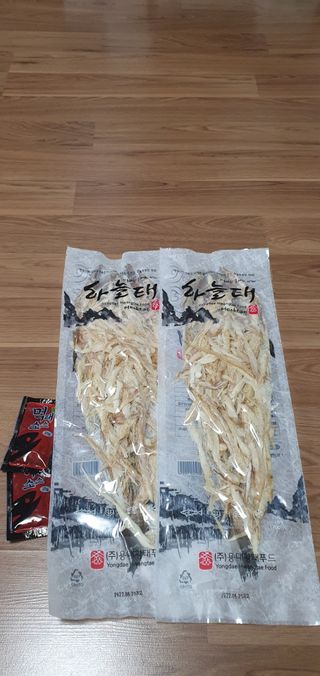 [오늘바스켓] 용대리 손질하늘태 130g — 5점을 준 리뷰어가 2021년 6월 올린 사용 사진
