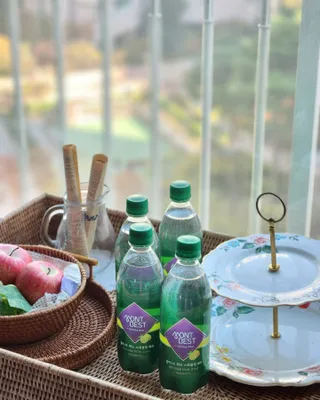 몽베스트 Montbest with Sparkling water Lemon OR Lime 20병(랜덤) — 5점을 준 리뷰어가 2022년 10월 올린 사용 사진