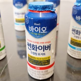 LIVE 매일바이오 썬화이버 드링킹 요거트 — 5점을 준 리뷰어가 2022년 8월 올린 사용 사진