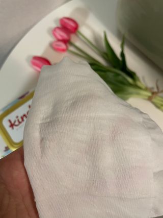 킨도 아기 물티슈 골드 일반형 — 5점을 준 리뷰어가 2021년 11월 올린 사용 사진