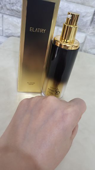 엘러트리 코리아 엘러트리 올인원 세럼 45ml — 5점을 준 리뷰어가 2022년 4월 올린 사용 사진