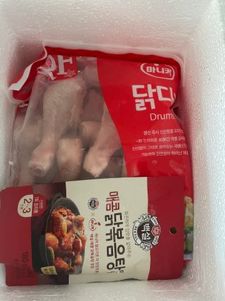 (주)마니커 마니커 IQF닭다리[냉동1kg] — 5점을 준 리뷰어가 2023년 1월 올린 사용 사진