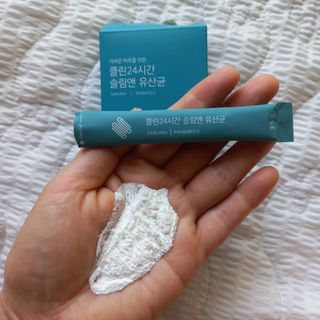 클린24시간 슬림앤유산균 1박스 (3.5g X 15포) — 5점을 준 리뷰어가 2022년 9월 올린 사용 사진