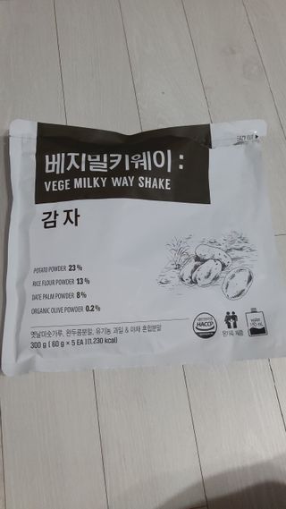 클린24시간 베지밀키웨이 감자 쉐이크 1세트 (5개) — 5점을 준 리뷰어가 2022년 9월 올린 사용 사진