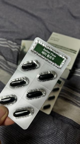 소담스퀘어 상암 [혈행,혈압,중성지질 케어] 약사가 깨끗한 원료만을 엄선해 만든 베러플로우 — 5점을 준 리뷰어가 2023년 1월 올린 사용 사진