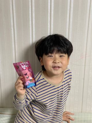[팔도] 잔망루피젤리 믹스베리맛 42g 8개 — 4.5점을 준 리뷰어가 2022년 1월 올린 사용 사진