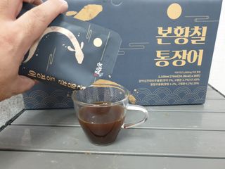 [비린내 완벽제거] 본황칠 통장어 국내산 장어즙 아르기닌 2800mg 장어즙효능 기력보강 — 4점을 준 리뷰어가 2022년 8월 올린 사용 사진