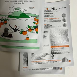 세뚜아(Cettua) 나우[세뚜아] 포어 클리어링 마스크 Cettua Pore Clearing facial mask 4매 — 4.5점을 준 리뷰어가 2024년 2월 올린 사용 사진