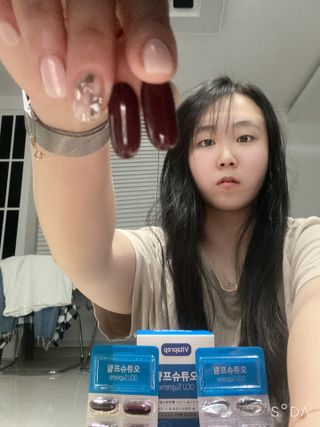 뉴트리션팩토리 비타프렙 오큐슈프림 루테인 오메가3 1050mg — 4점을 준 리뷰어가 2021년 6월 올린 사용 사진