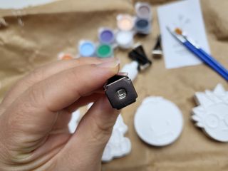 루트머지 국악캐릭터 석고방향제 DIY 키트 [4가지 모양 4가지  향 랜덤배송] — 5점을 준 리뷰어가 2022년 3월 올린 사용 사진