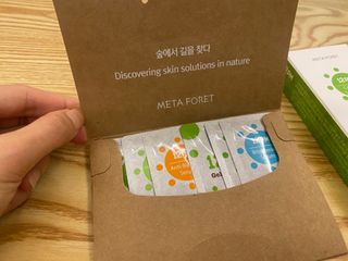 메타포레 12PM  카밍 선스크린 — 5점을 준 리뷰어가 2021년 7월 올린 사용 사진