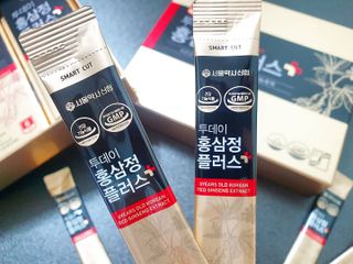 서울약사신협_투데이홍삼정플러스스틱_10g x 30포 — 5점을 준 리뷰어가 2021년 6월 올린 사용 사진