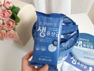 서울약사신협_프로바이오생유산균_2.5G x 100포 — 5점을 준 리뷰어가 2021년 1월 올린 사용 사진