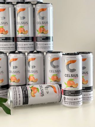 셀시어스 오리지널 325ml 에너지 비타민 피트니스 드링크(24can) 다이어트 음료 — 5점을 준 리뷰어가 2022년 5월 올린 사용 사진